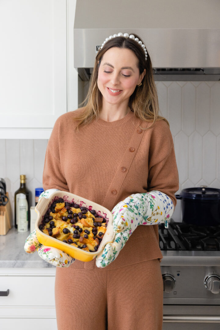  Eva Amurri shares her Blueberry French Toast Casserole