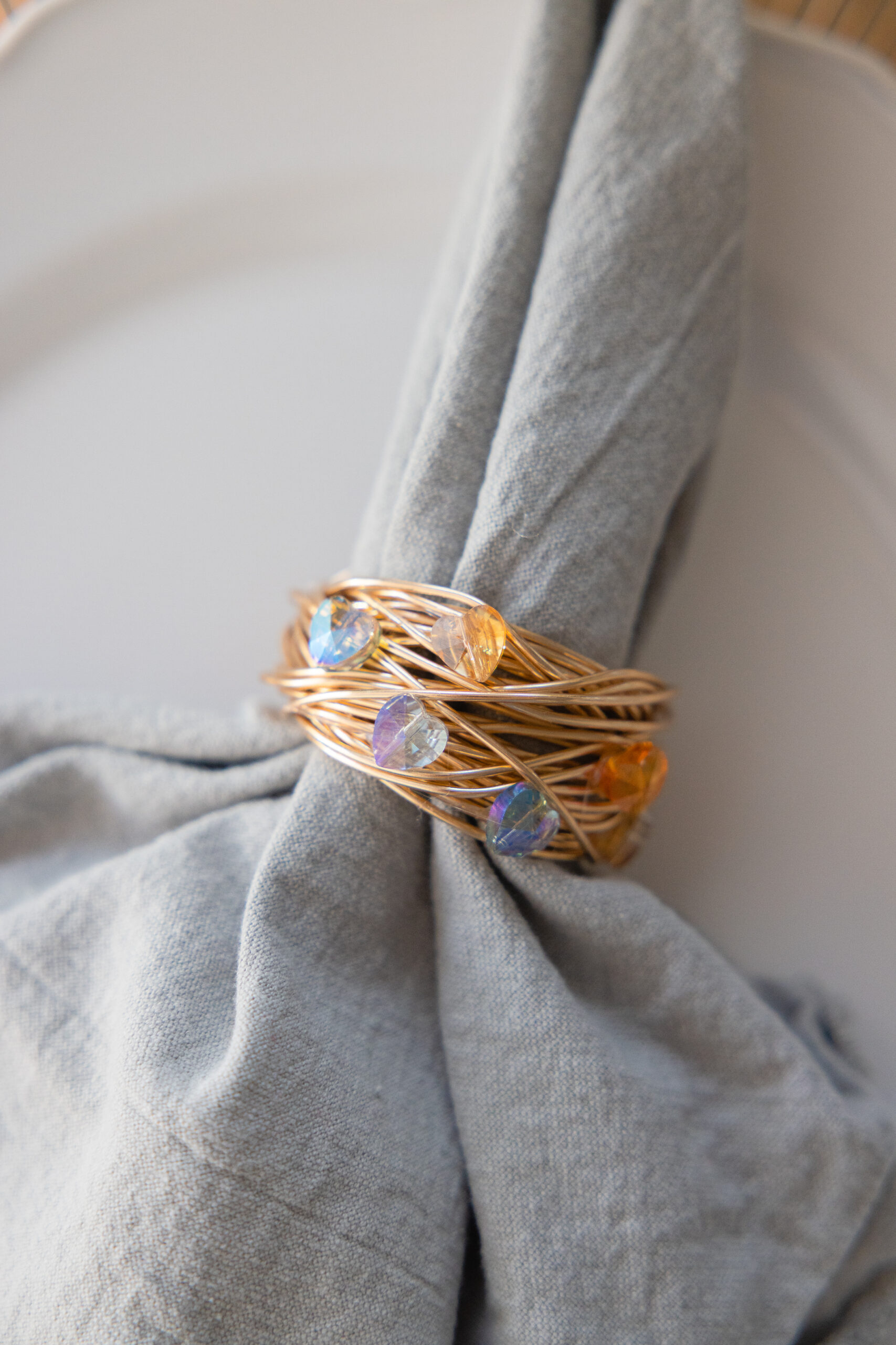 Thick Nested Wire Ring