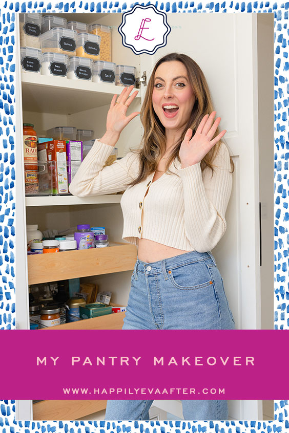 Eva Amurri shares her Pantry Makeover