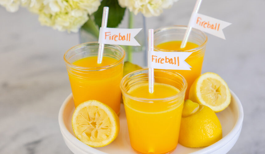 Eva Amurri shares the Fireball Wellness Shot Recipe