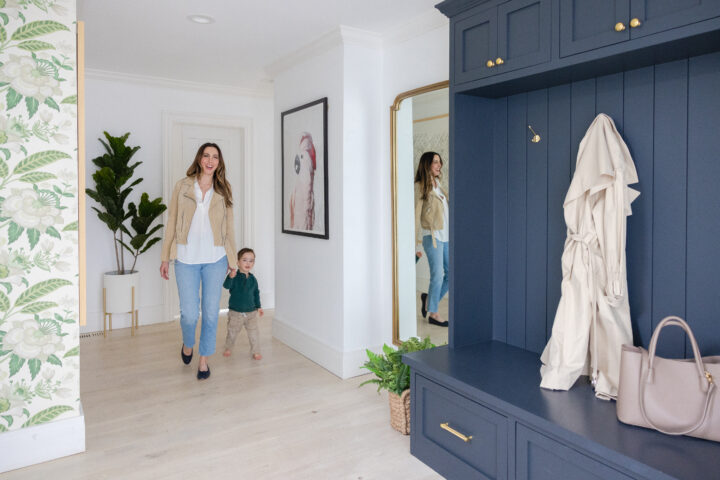 Eva Amurri shares her mudroom and entry way refresh