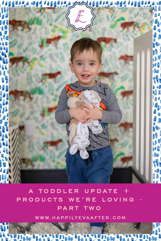 Eva Amurri shares a toddler update and products they are loving part two