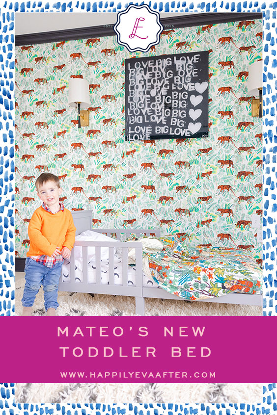 Eva Amurri shares Mateo's Toddler Bed