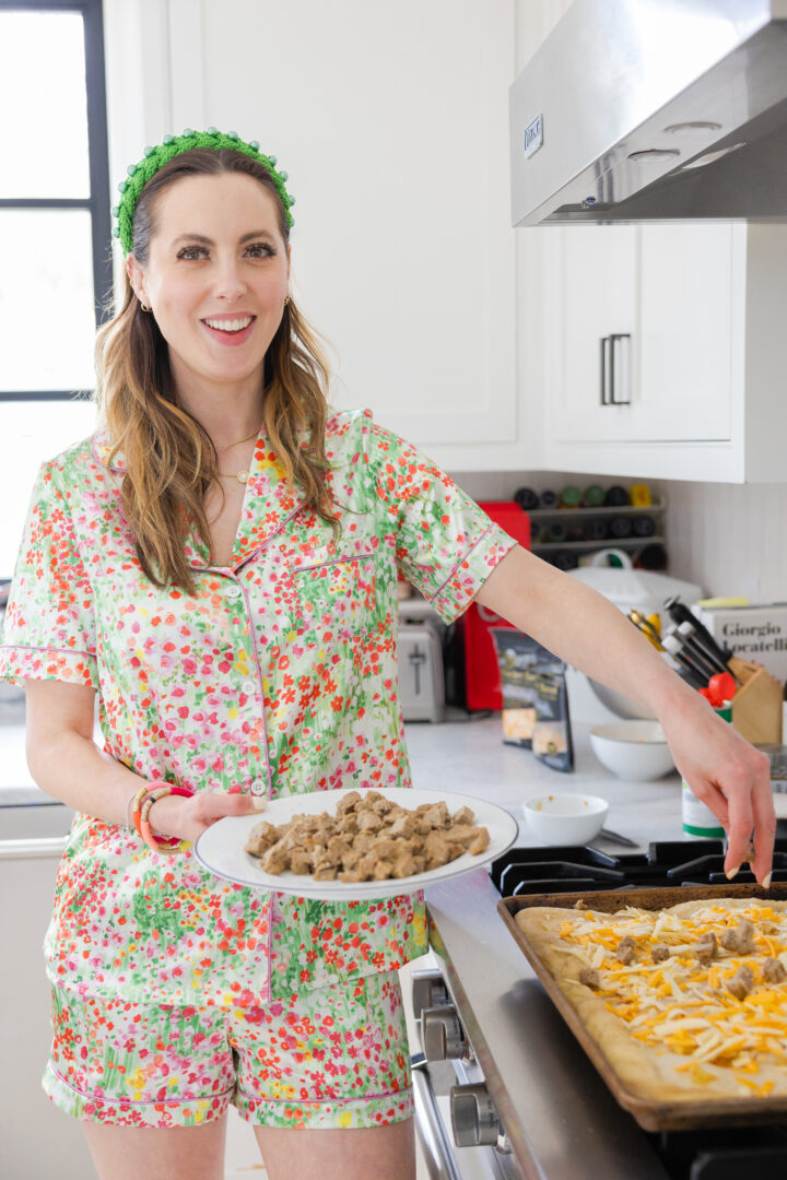 Eva Amurri shares her breakfast pizza recipe for Father's Day