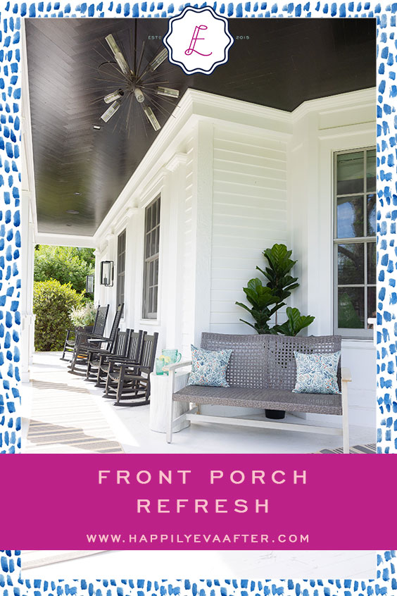 Eva Amurri shares her front porch refresh