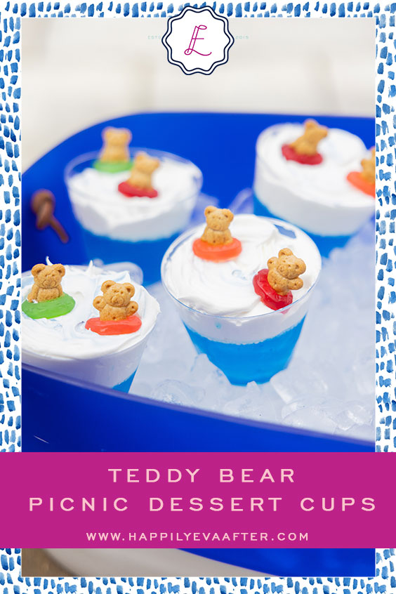 Eva Amurri shares this Teddy Bear Picnic Cups Recipe
