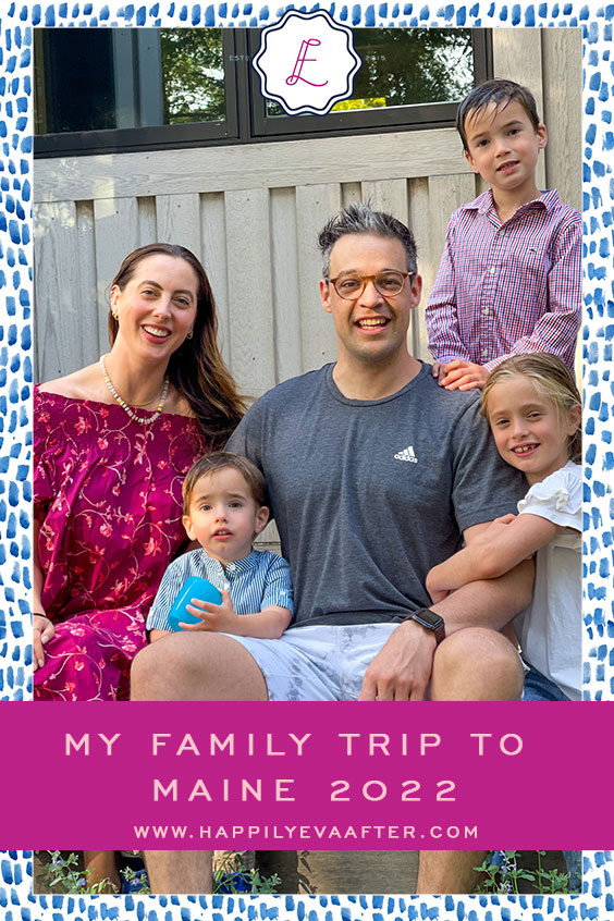 Eva Amurri shares her family's vacation to Maine