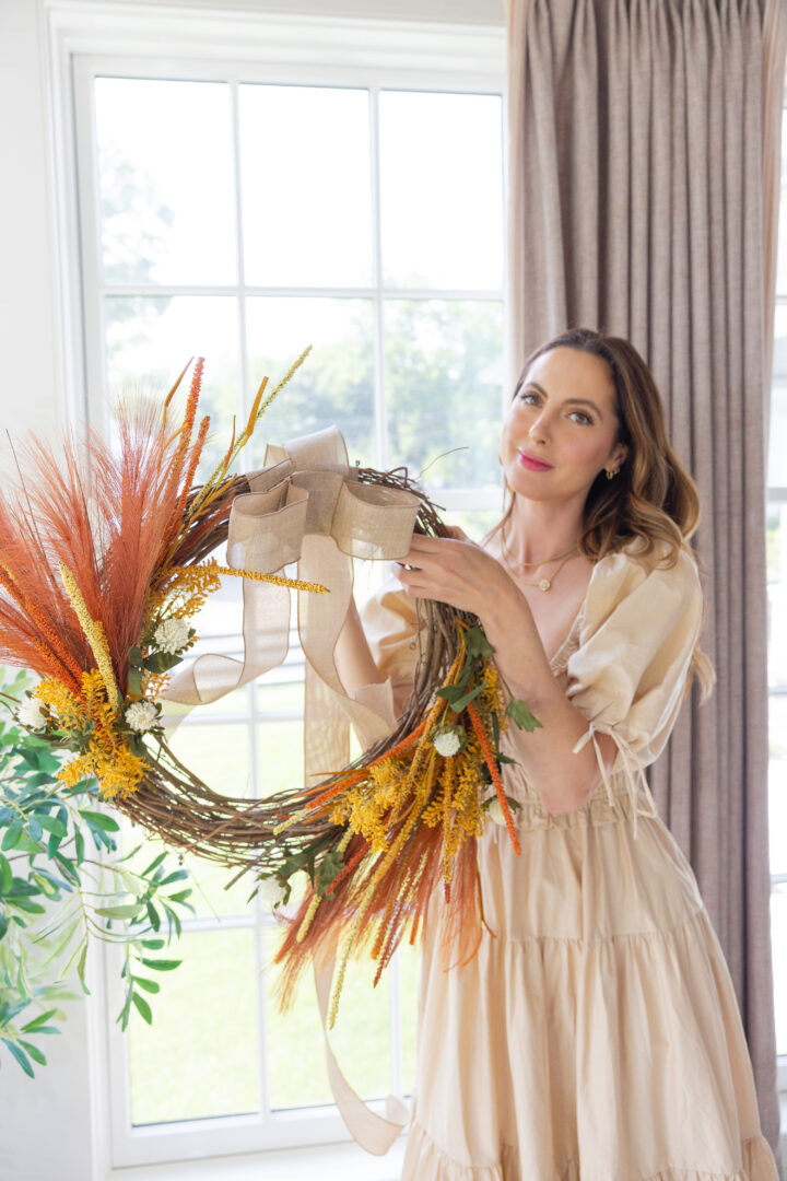 Eva Amurri shares her DIY Fall Wreath