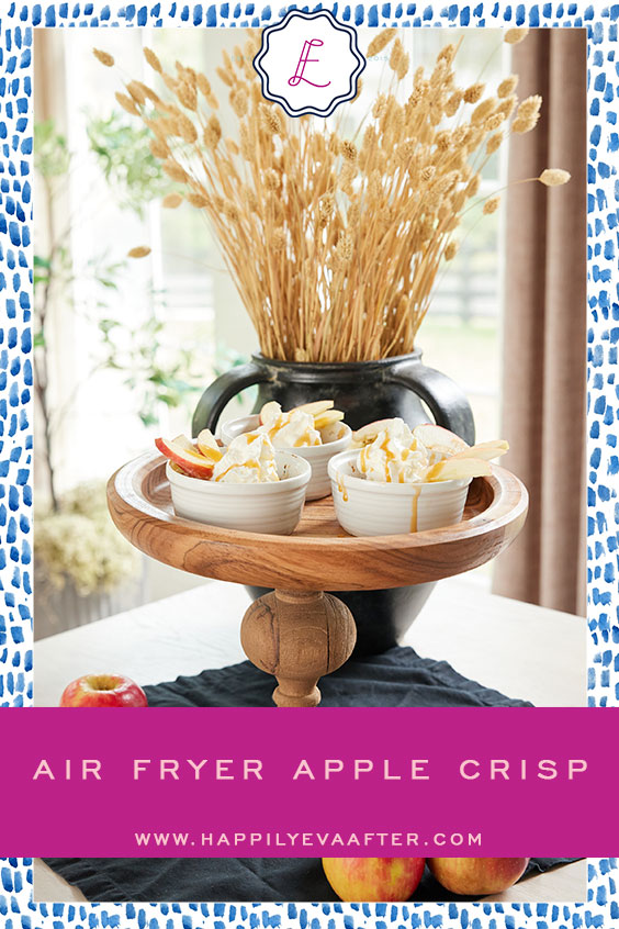 Eva Amurri shares her Air Fryer Apple Crisp