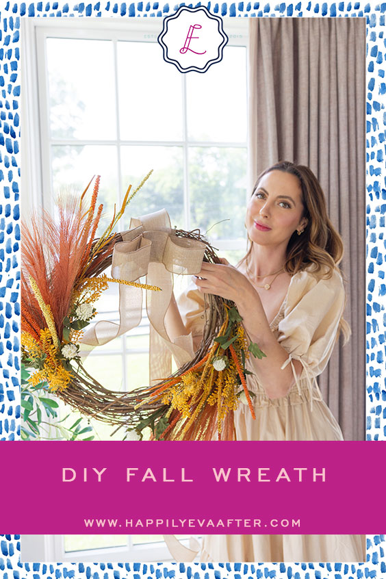 Eva Amurri shares her DIY Fall Wreath