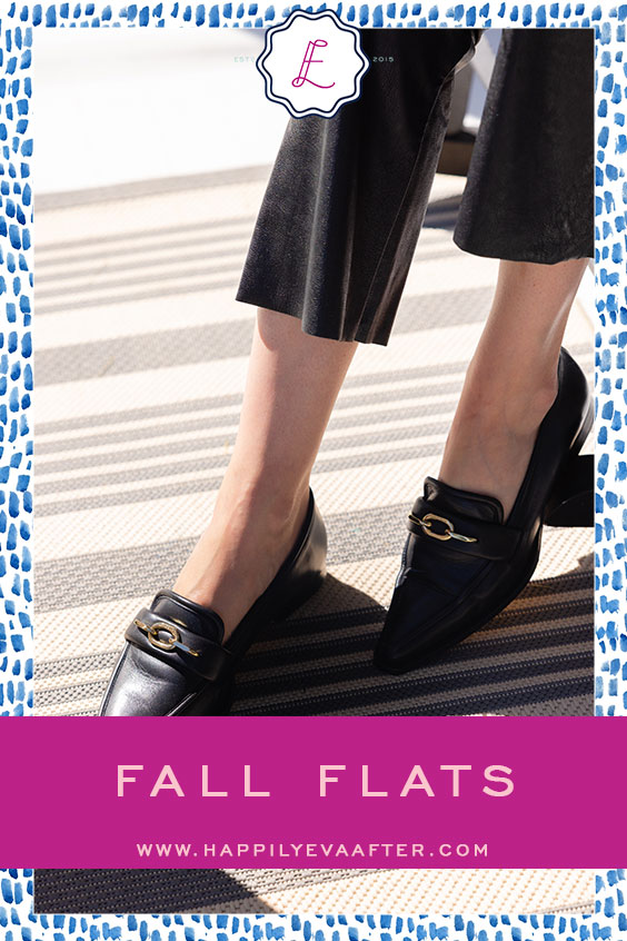 Eva Amurri shares her flat shoes for fall