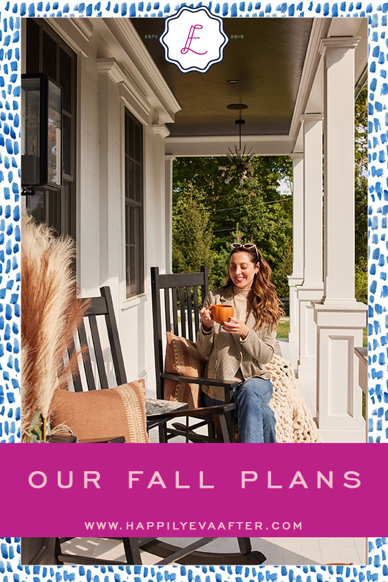 Eva Amurri shares her fall plans for this year