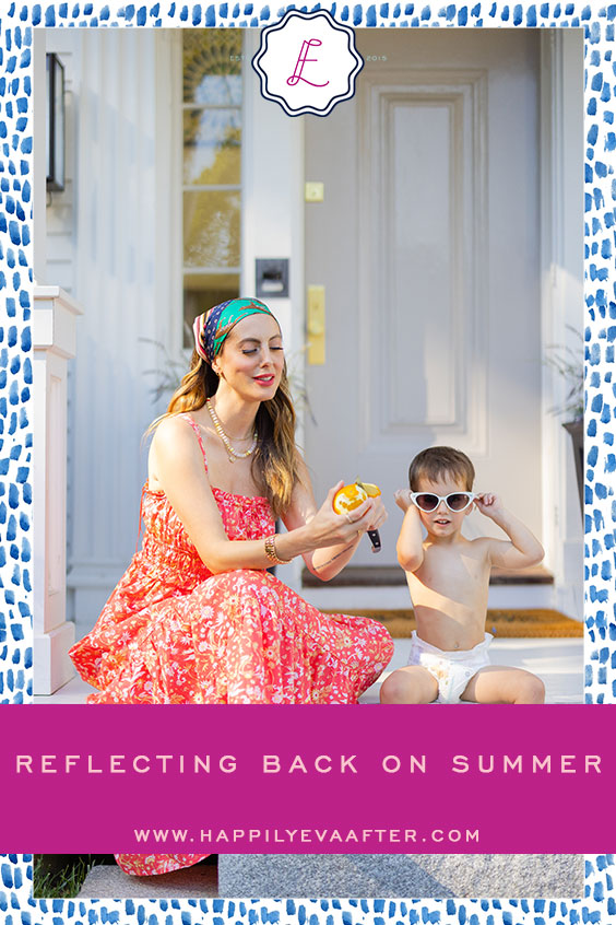 Eva Amurri shares her reflection back on summer