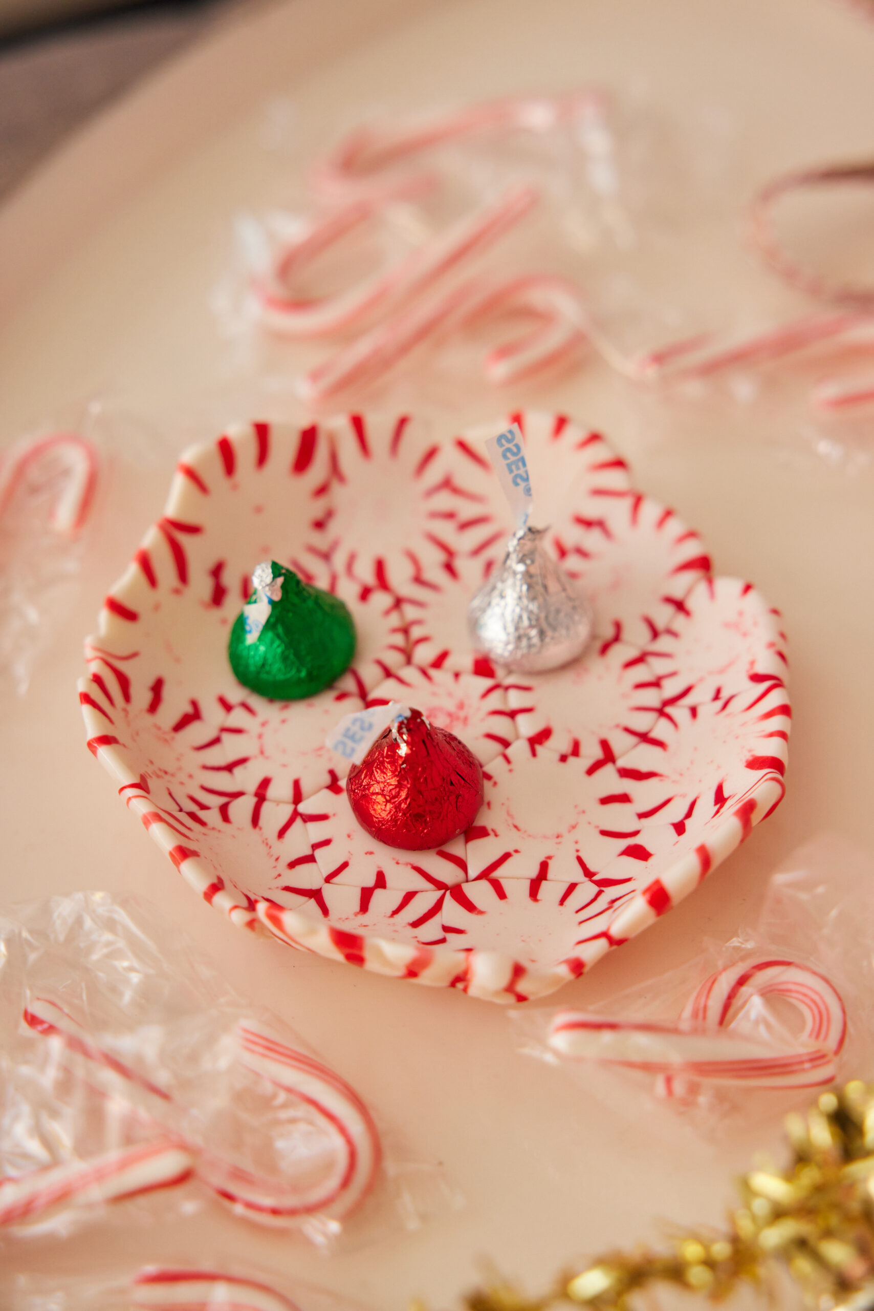 Peppermint Oven Mitt Set