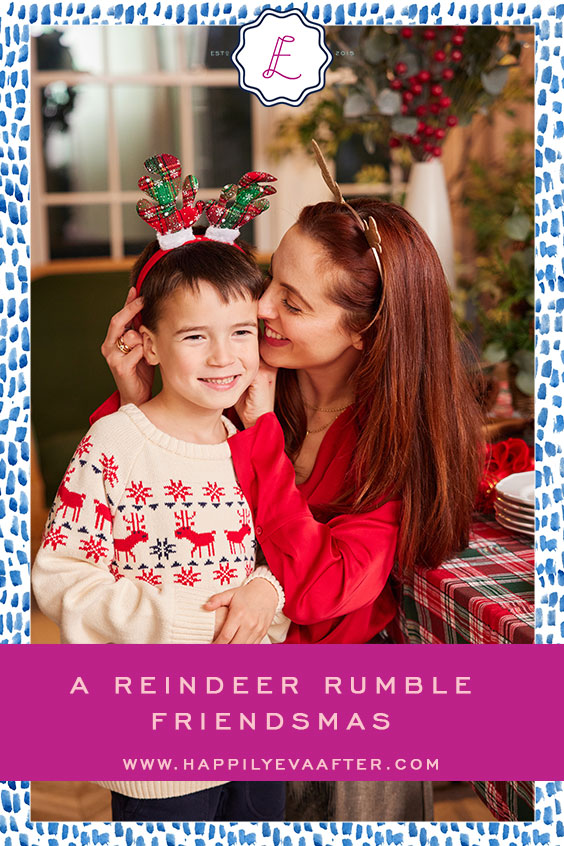Eva Amurri shares A Reindeer Rumble Friendsmas