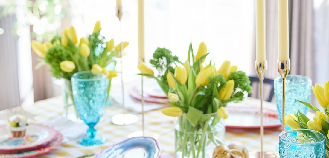 Eva Amurri shares her Easter Tablescape for this year.