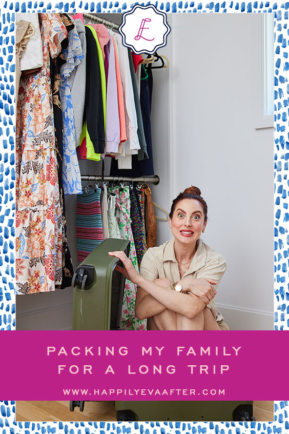 Eva Amurri shares how she packs her family for a long trip
