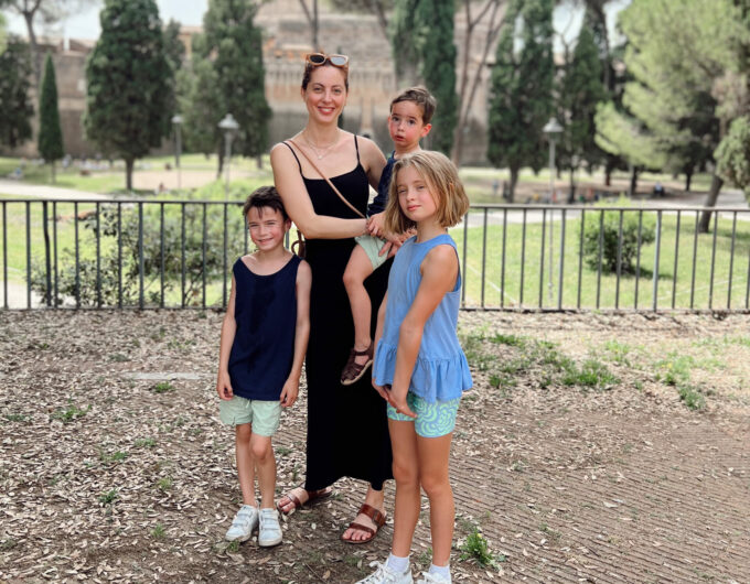 Eva Amurri shares her family trip to London and Rome