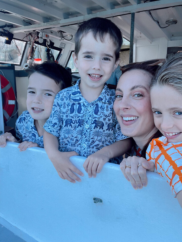 Eva Amurri shares her family trip to Maine