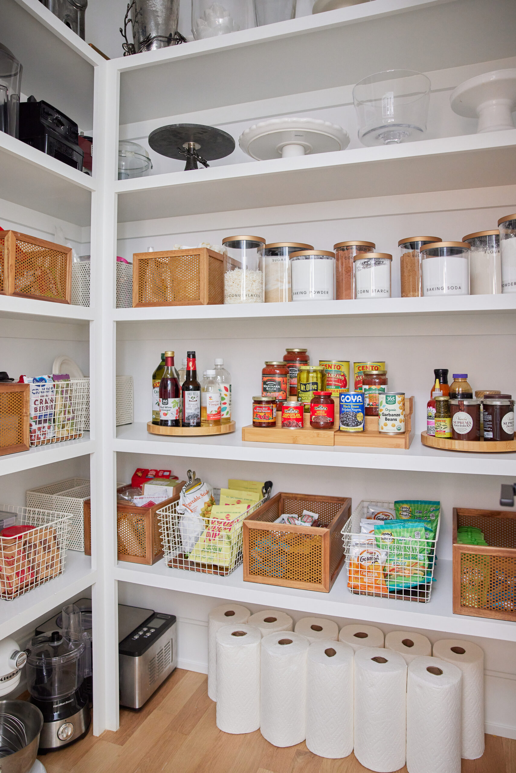 10 Realistically Organized Pantries - Christinas Adventures  Small pantry  organization, Kitchen organization pantry, Kitchen organization diy