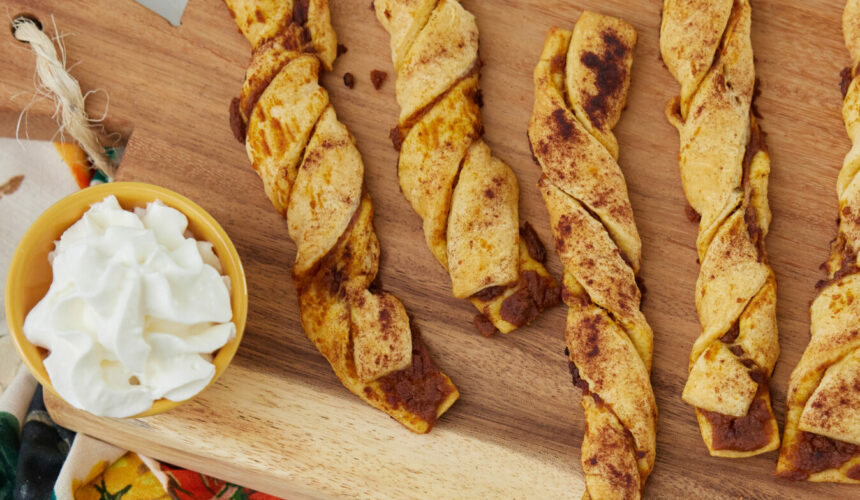 Eva Amurri shares her Pumpkin Pie Twists
