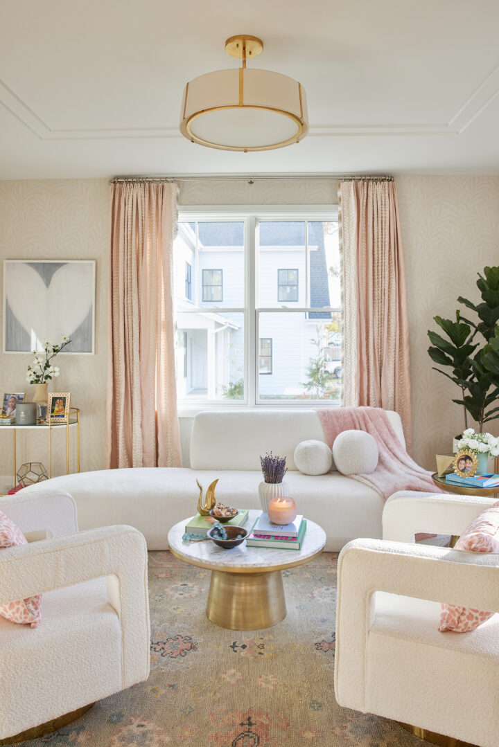 Eva Amurri shares her formal living room reveal