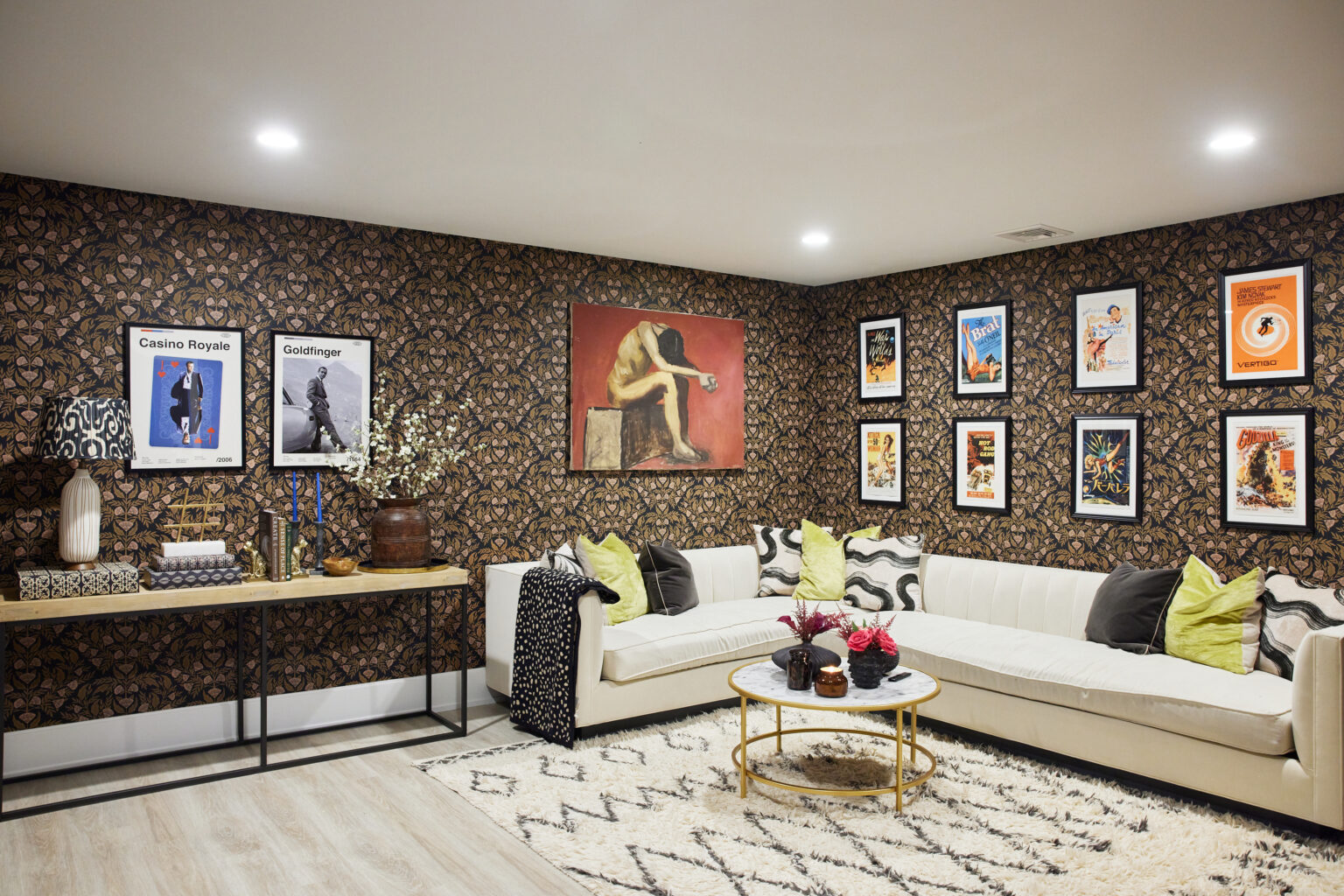 Media Room Reveal - Happily Eva After