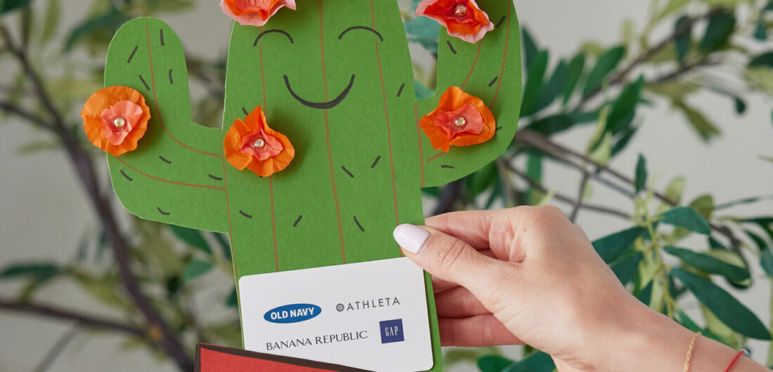 Eva Amurri shares her DIY Succulent Gift Card Holders