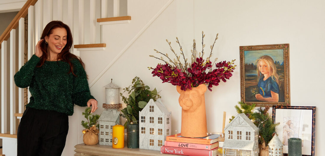 Eva Amurri shares how she decorates her home for this holiday season.