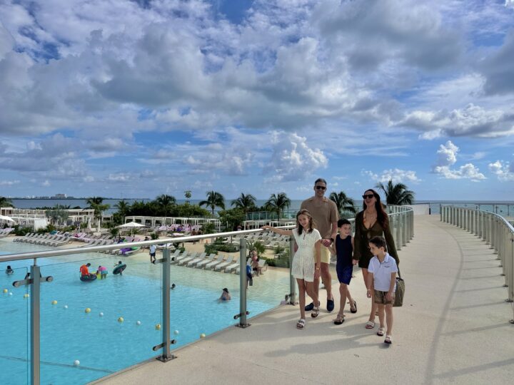 Eva Amurri travels to the AVA Cancun for Thanksgiving.