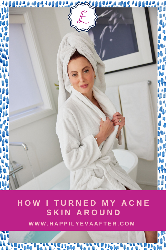 Eva Amurri shares how she turned her acne skin around.