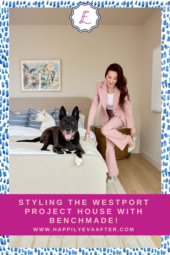 Eva Amurri shares styling her Benchmade Modern line inside The Westport Project build.